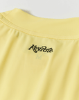 Women's Lightweight Mockneck - Yellow - Erthe Golf