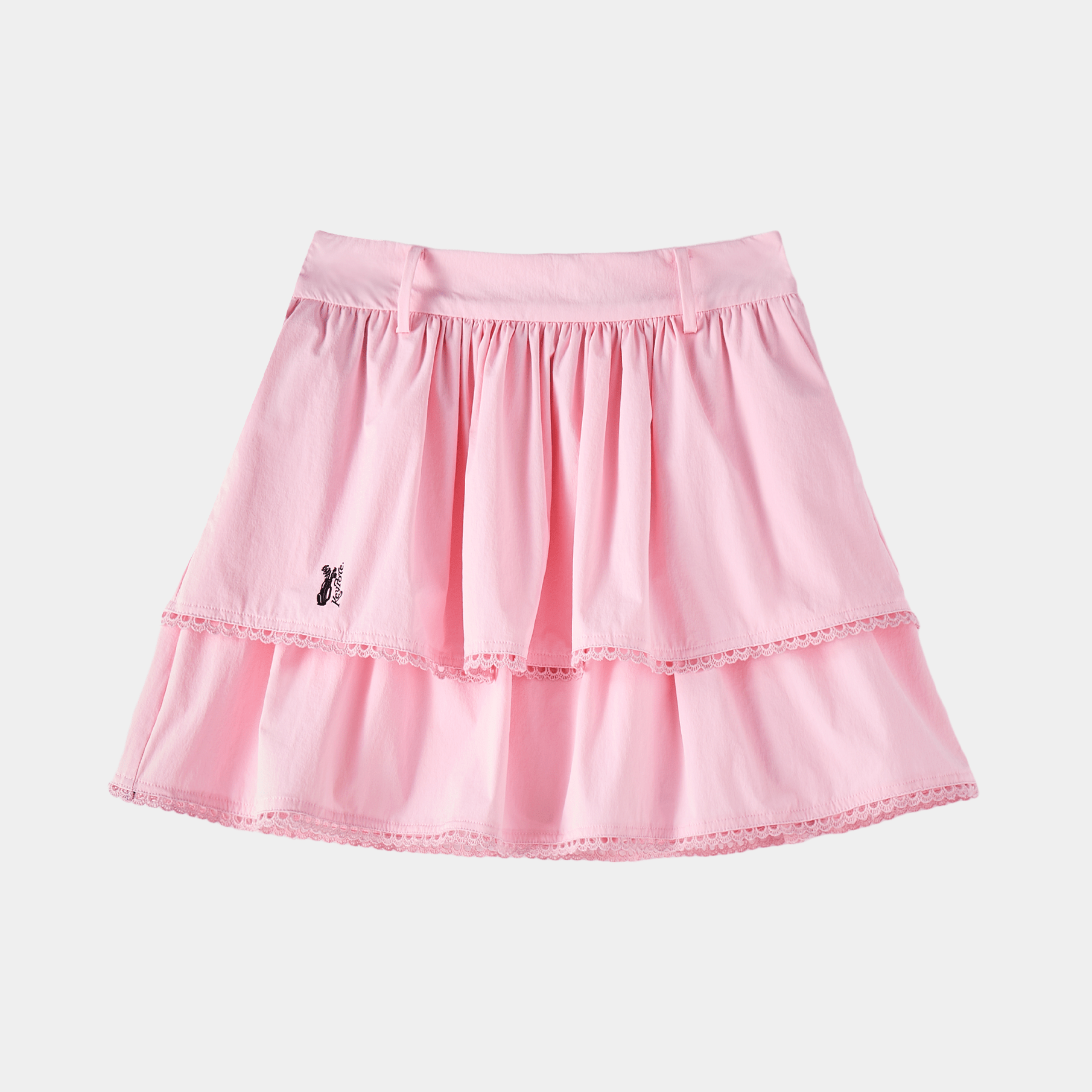 Women's Pleated Mini - Skirt - Pink - Erthe Golf