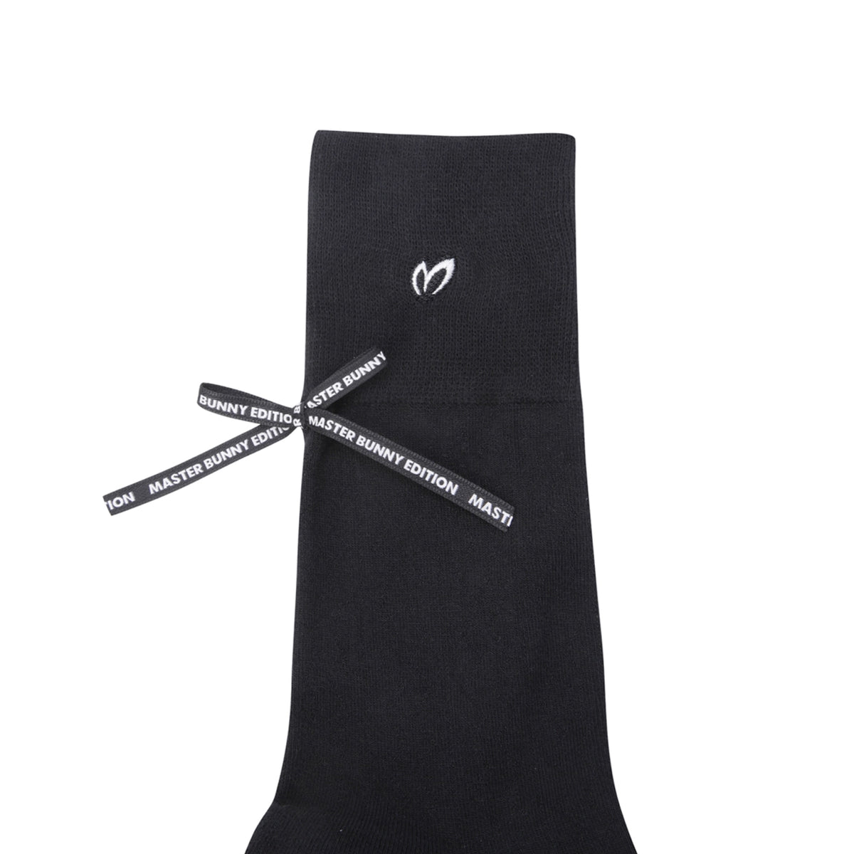 Women's Ribbon Socks - Black