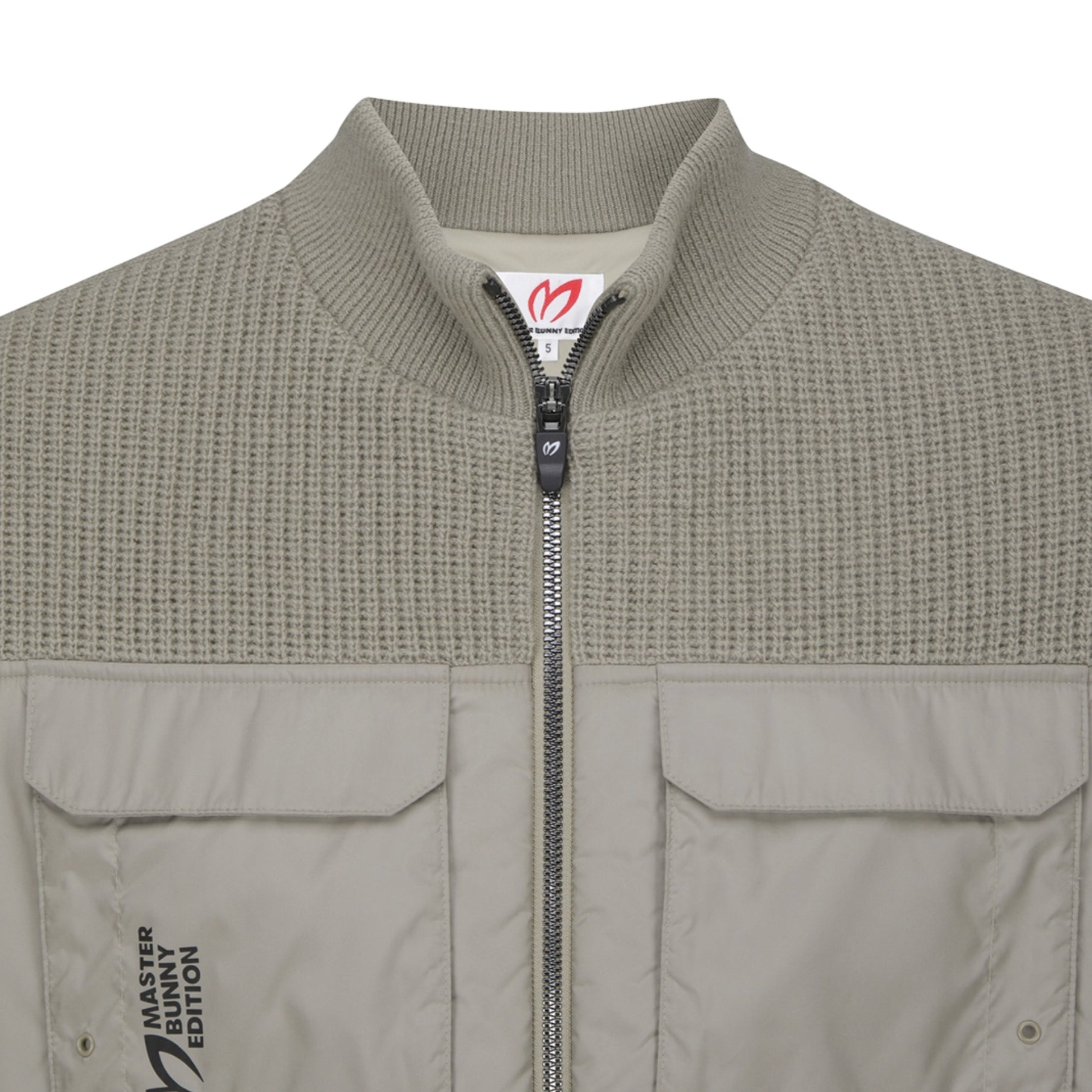 Master Bunny Edition Men&#39;s Cardigan Jacket - Beige - Erthe Golf