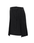 Master Bunny Edition Women's Pleated Skirt - Black - Erthe Golf