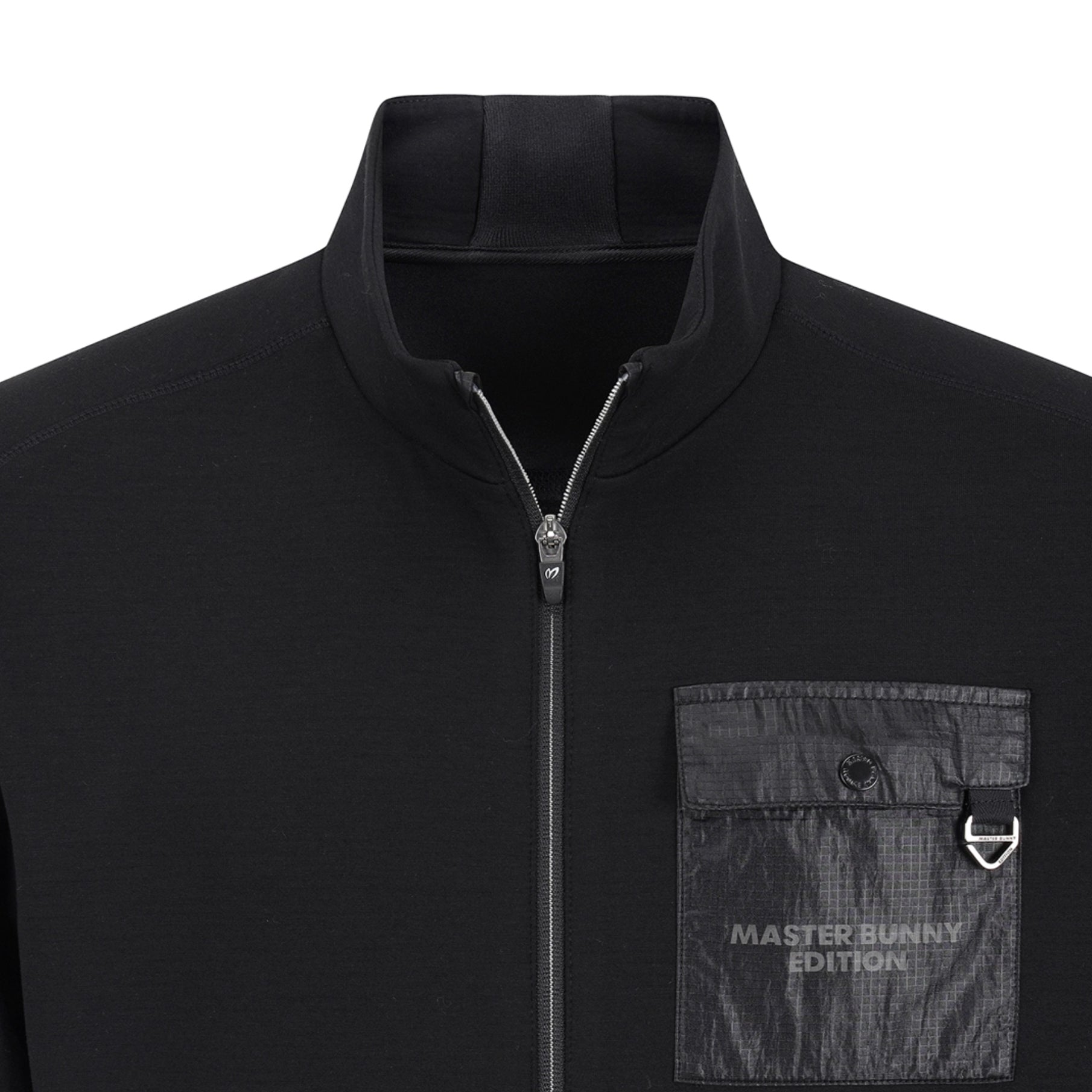 Master Bunny Edition Men's Zip Jumper - Black - Erthe Golf