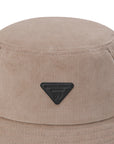 Master Bunny Edition Men's Corduroy Bucket Hat - Beige - Erthe Golf