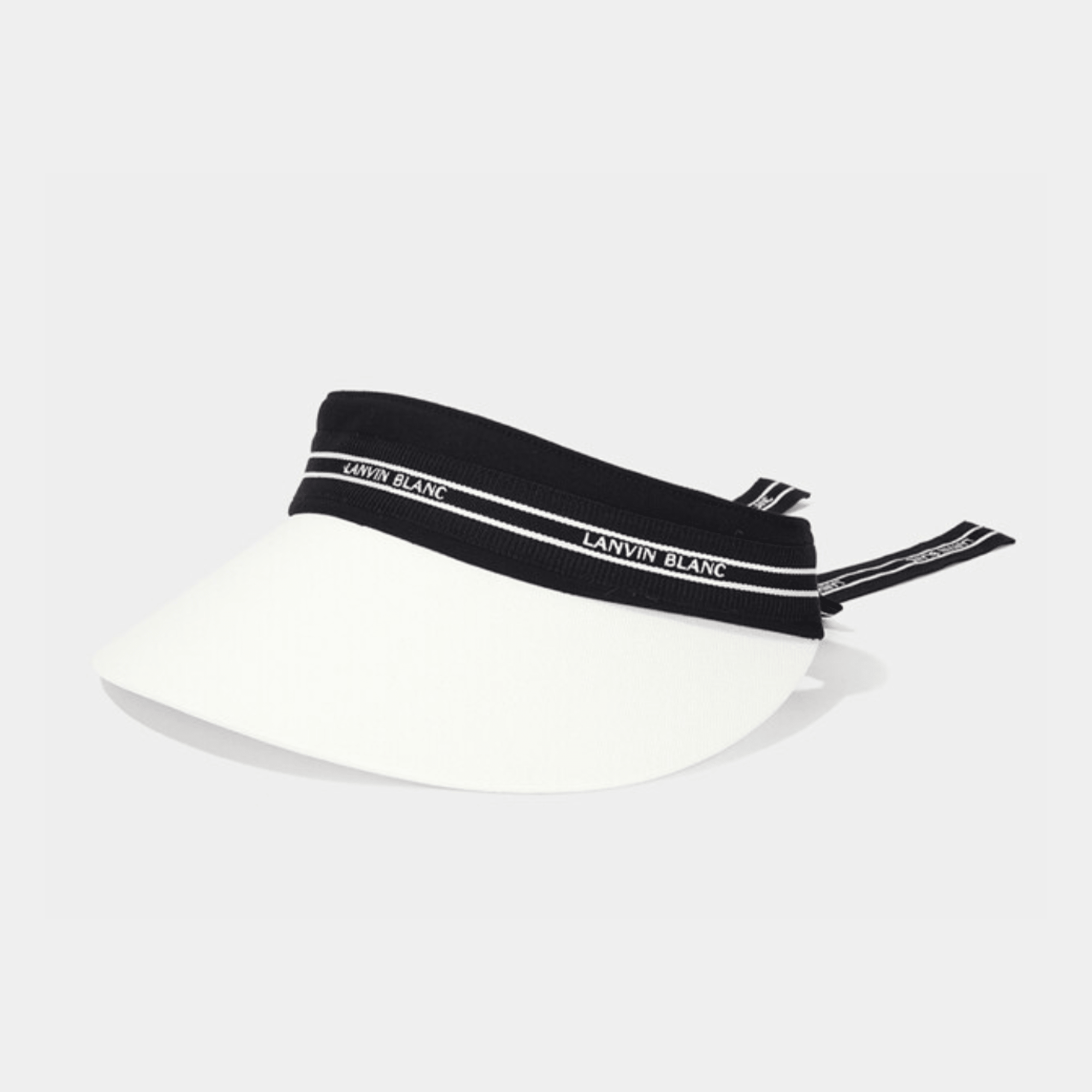 Women's Detachable Ribbon Visor - Ivory - Erthe Golf