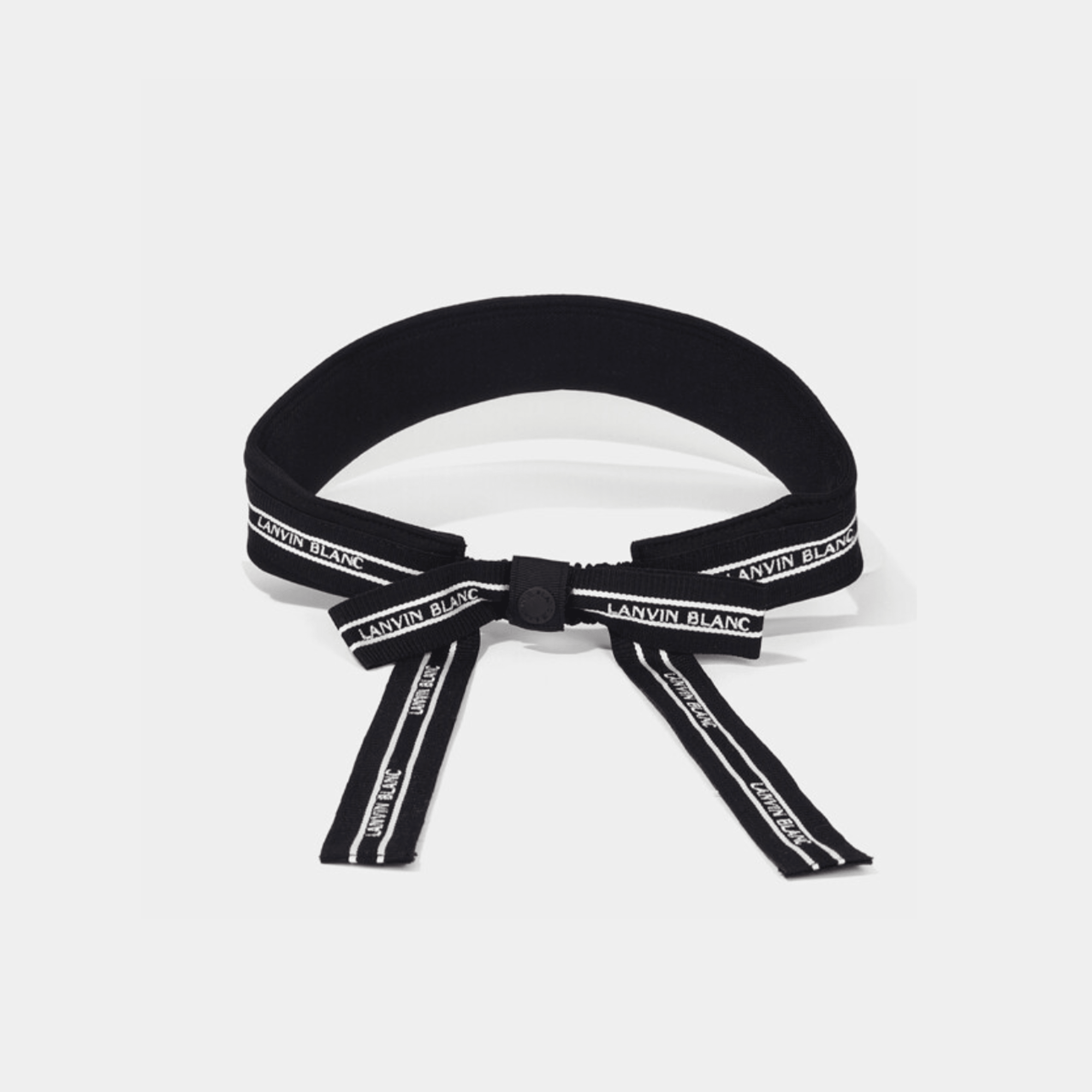 Women's Detachable Ribbon Visor - Ivory - Erthe Golf