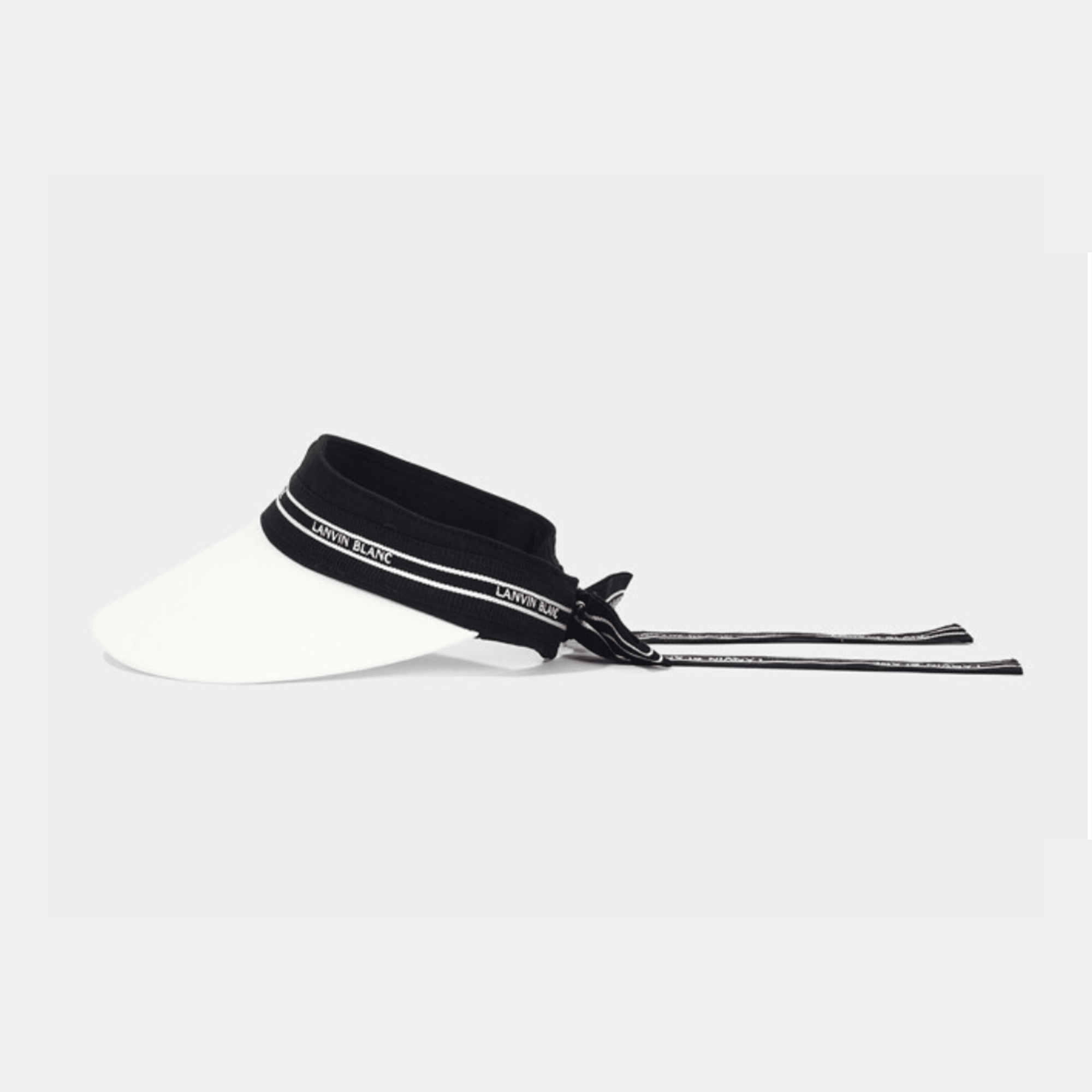 Women's Detachable Ribbon Visor - Ivory - Erthe Golf