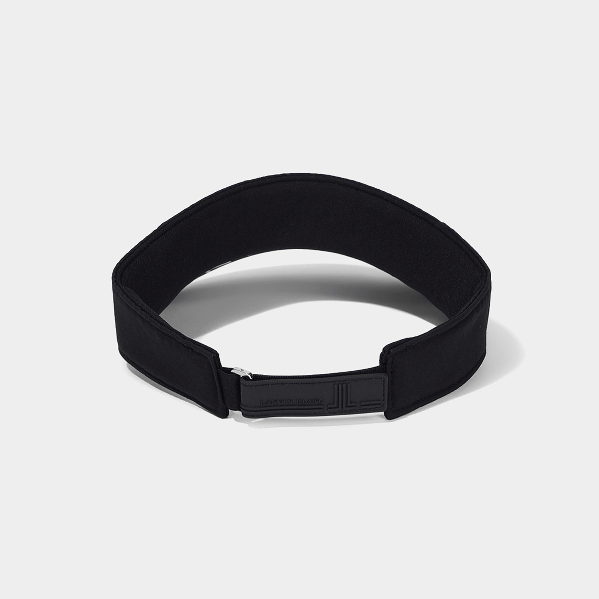Women's Logo Strap Visor - Black - Erthe Golf