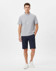 WAAC Men's Zip Pullover - Light Grey - Erthe Golf
