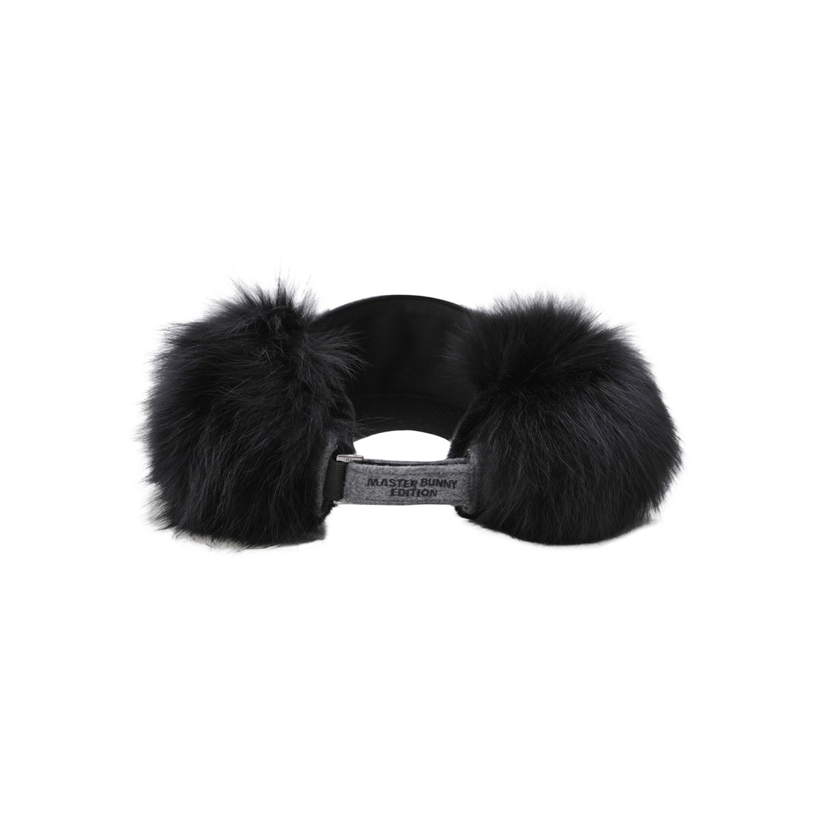 Master Bunny Edition Women's Fur Visor - Grey - Erthe Golf