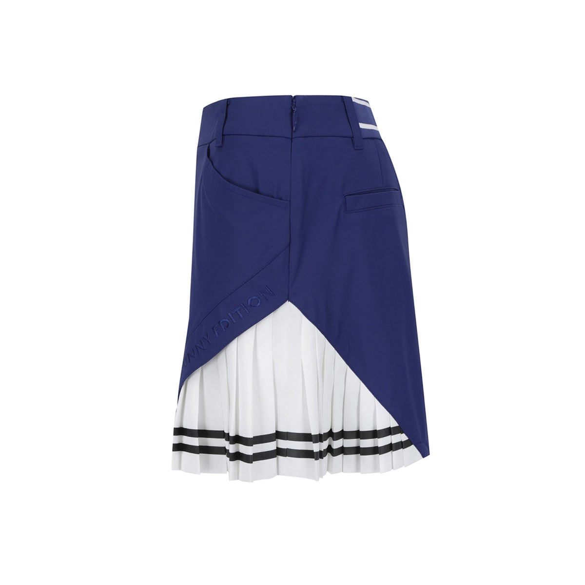 Master Bunny Edition Women's Diagonal Skirt - Blue - Erthe Golf