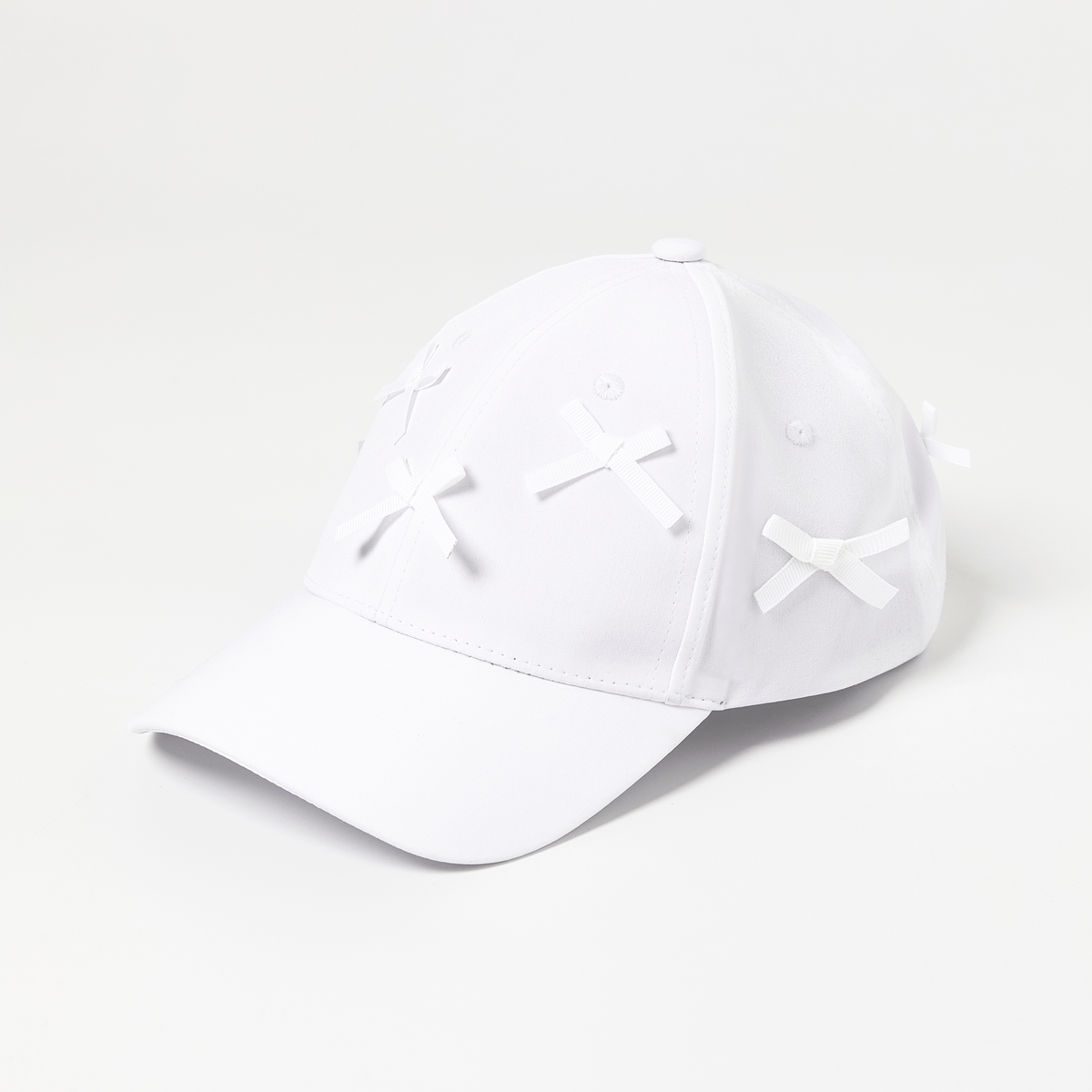 Keypote Women's Ribbon Ties Golf Hat - White - Erthe Golf