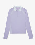 Women's Polo Long Sleeve - Purple - Erthe Golf