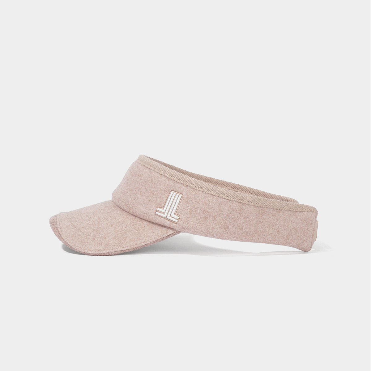 Lanvin Blanc Knit Visor - Light Beige - Erthe Golf
