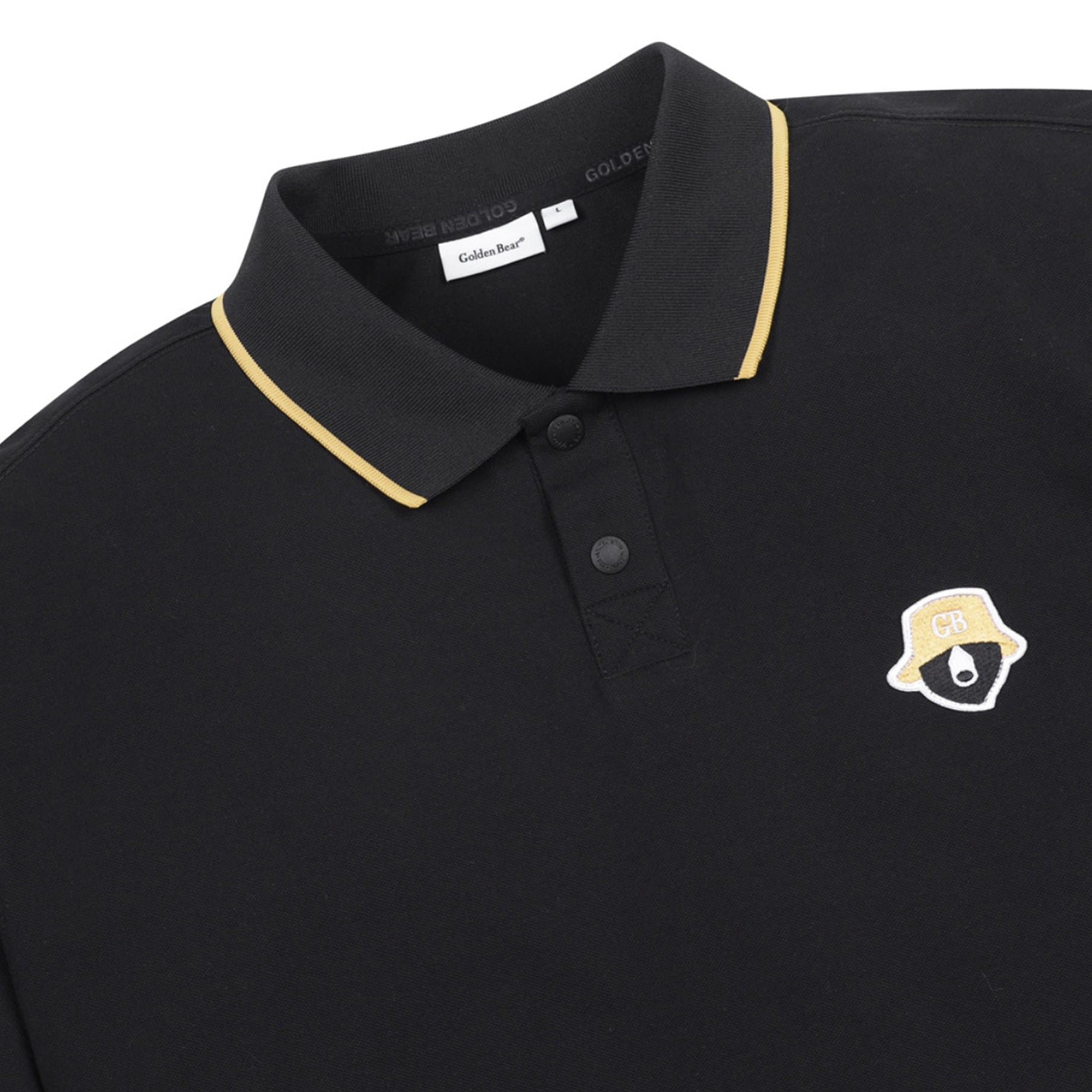 Golden Bear Men&#39;s Essential Collar Sweatshirt-Black