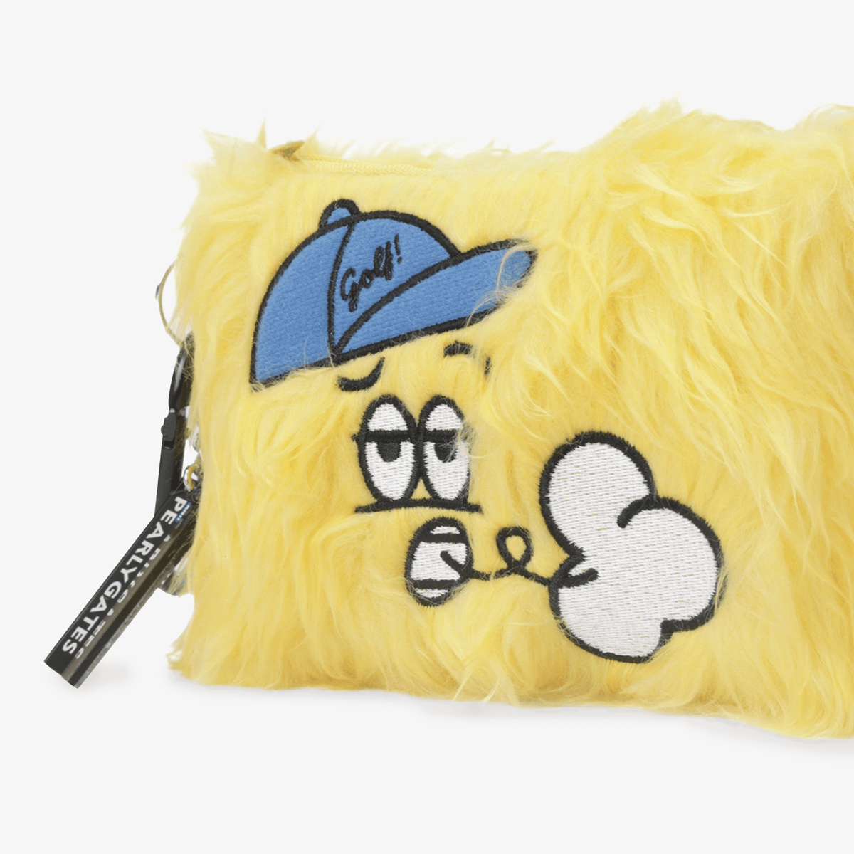 Pearly Gates Fur Carabiner Mini Pouch - Erthe Golf