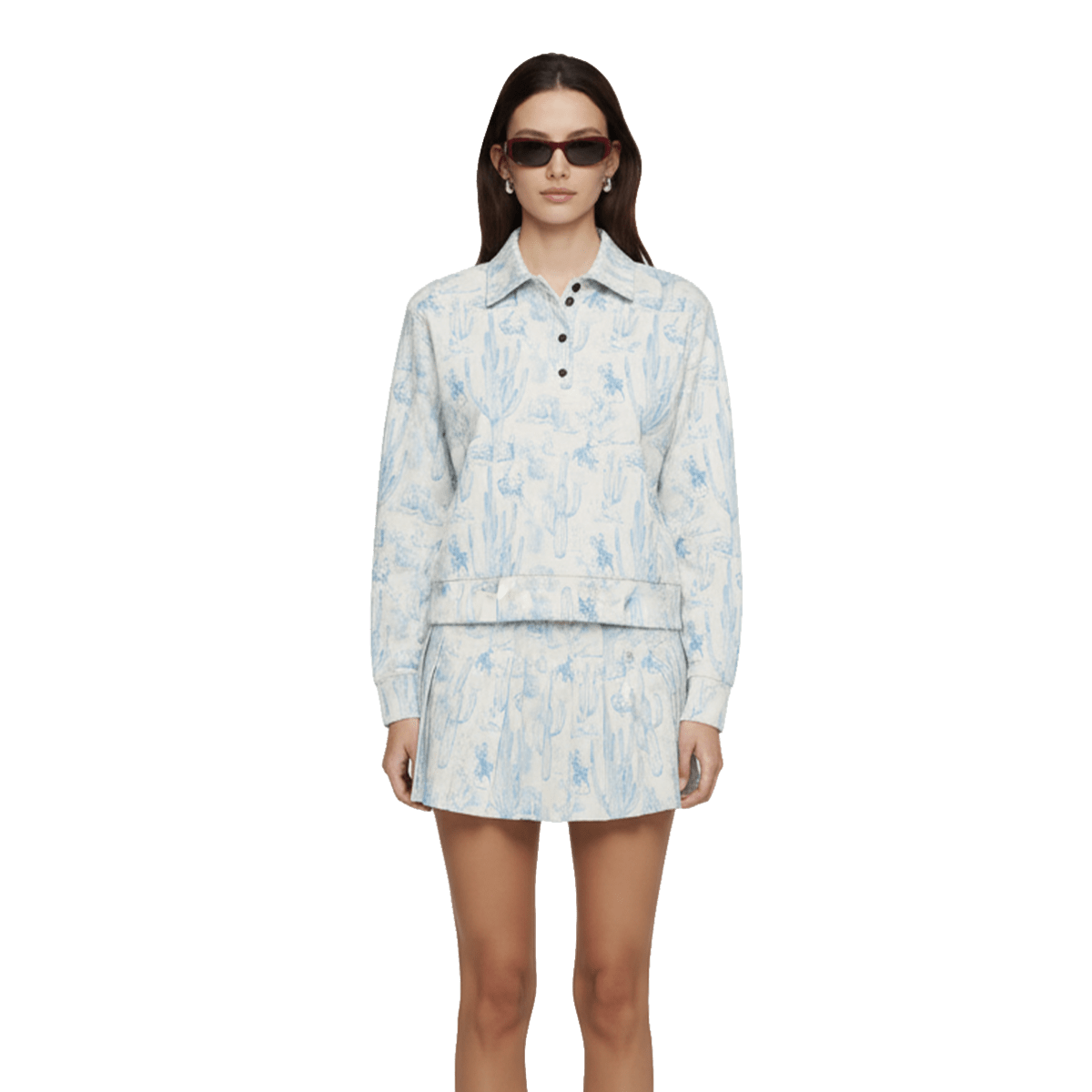 Head Golf Women Cactus Skirt Set - White - Erthe Golf