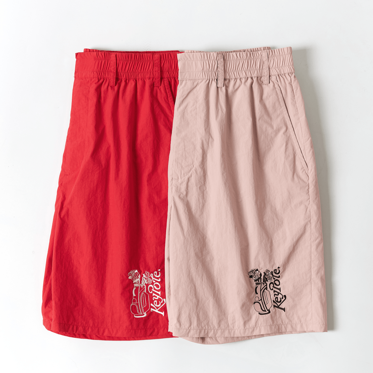 Keypote Men's Short Pants - Pink - Erthe Golf
