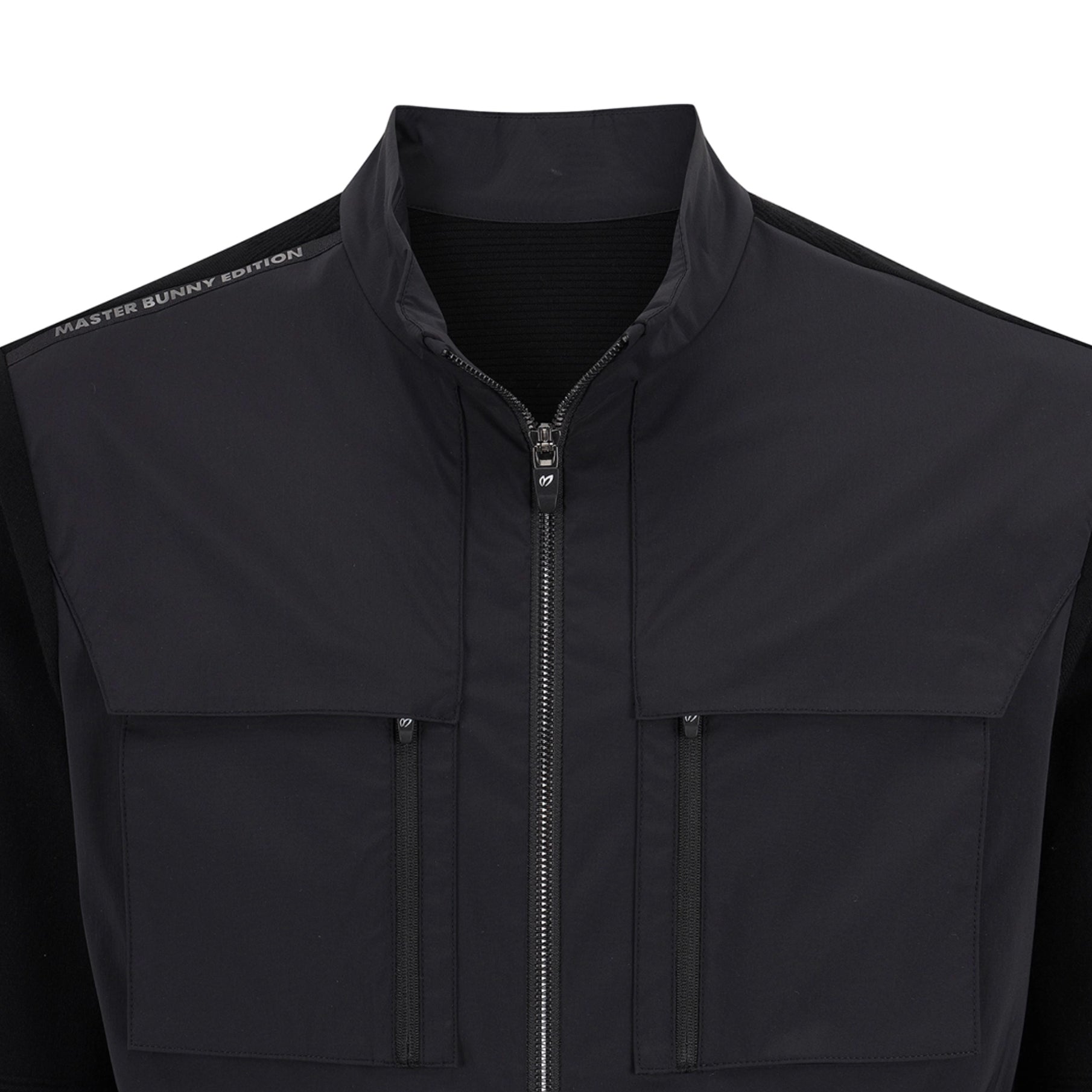 Master Bunny Edition Men's Zip Cardigan - Black - Erthe Golf