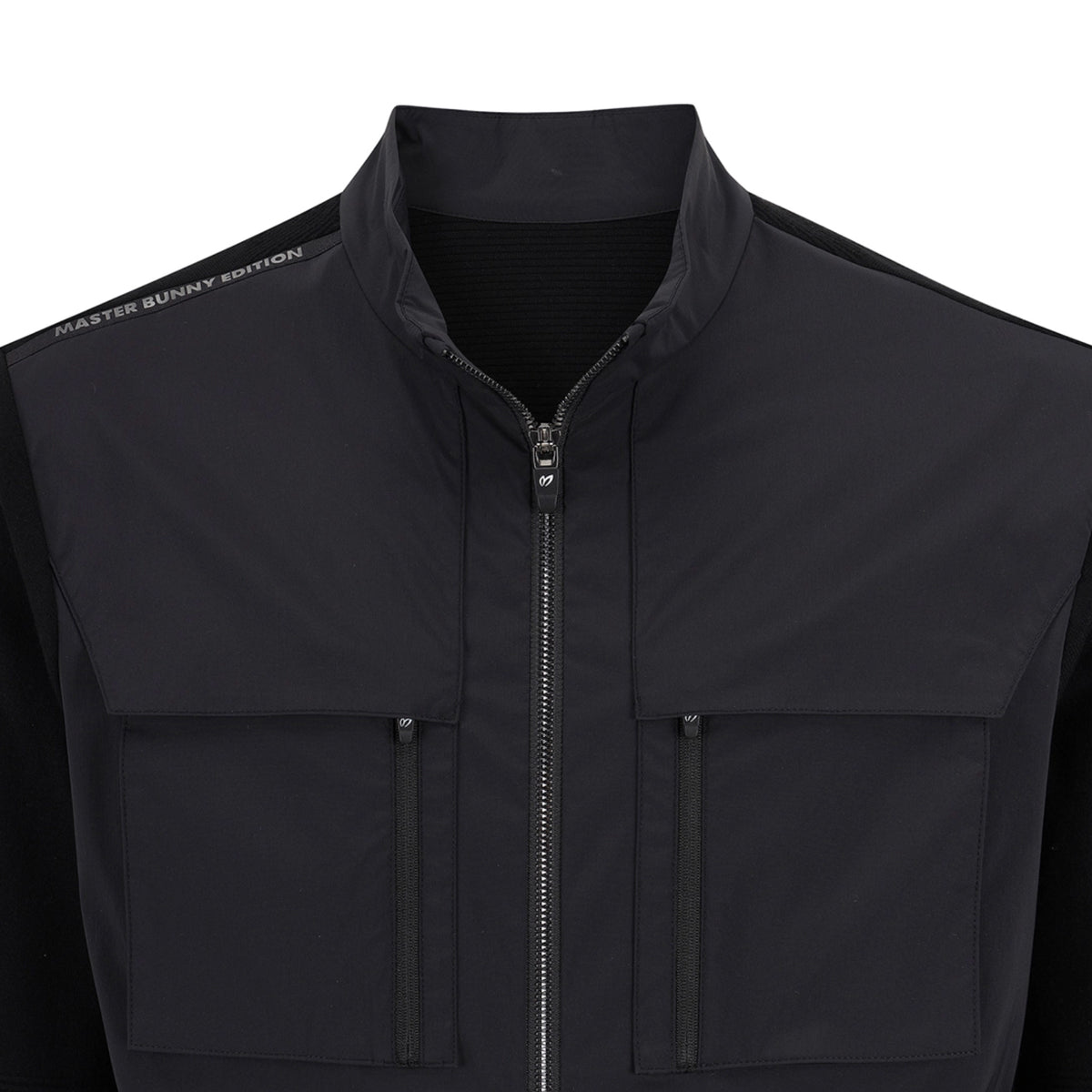 Master Bunny Edition Men's Zip Cardigan - Black - Erthe Golf