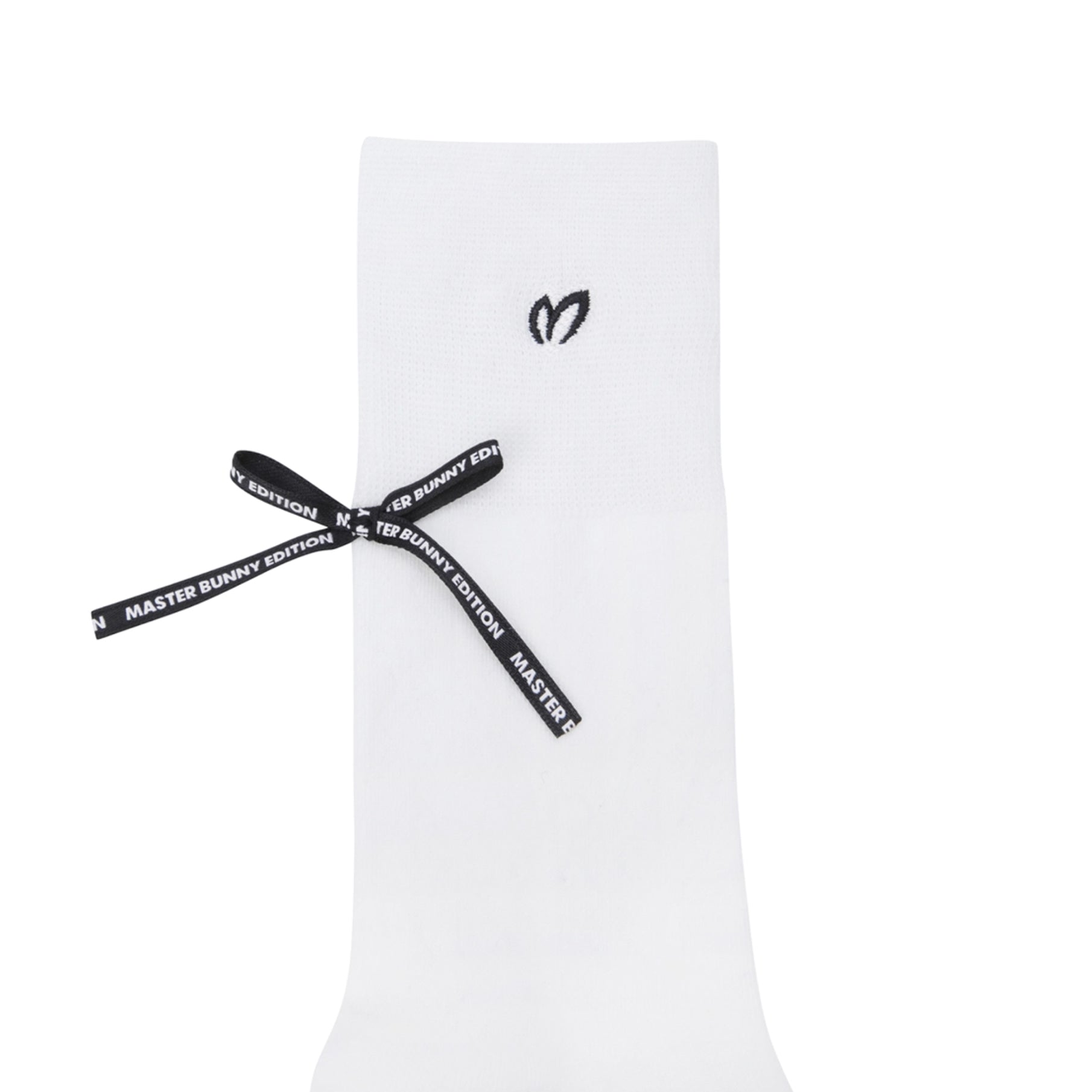 Women's Ribbon Socks - White