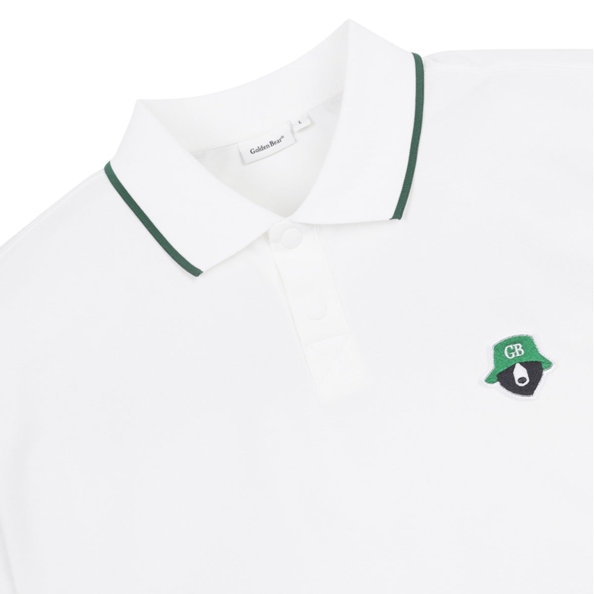 Golden Bear Men's Essential Polo - White - Erthe Golf