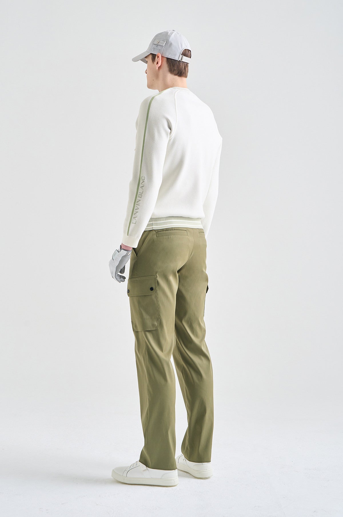 Lanvin Blanc Men&#39;s Pocket Knit Top - Off White