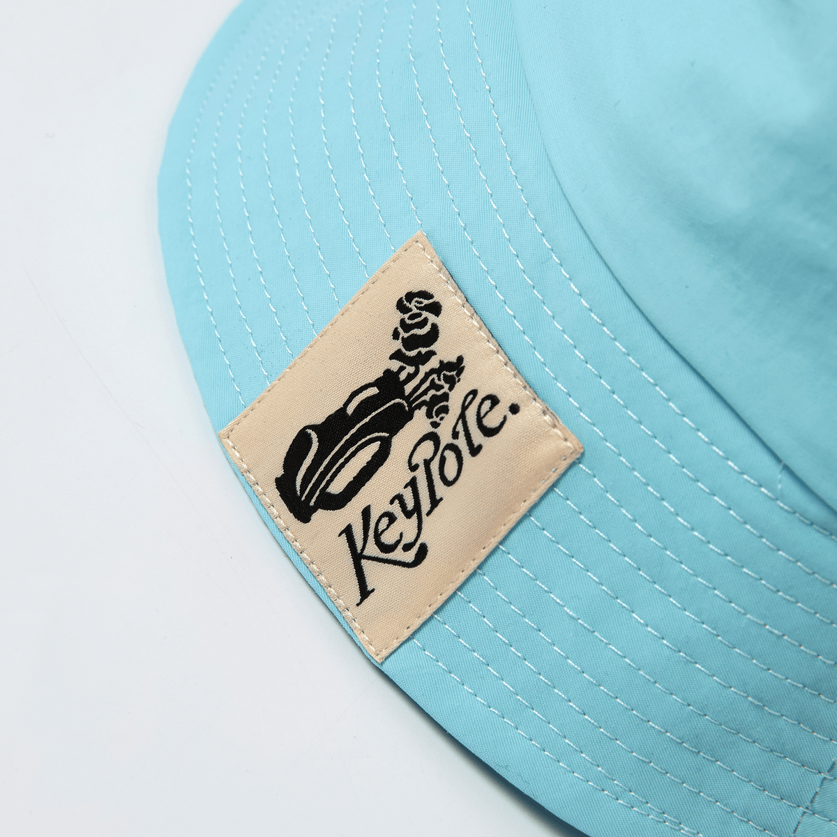 Keypote Bucket Hat Light Blue - Erthe Golf