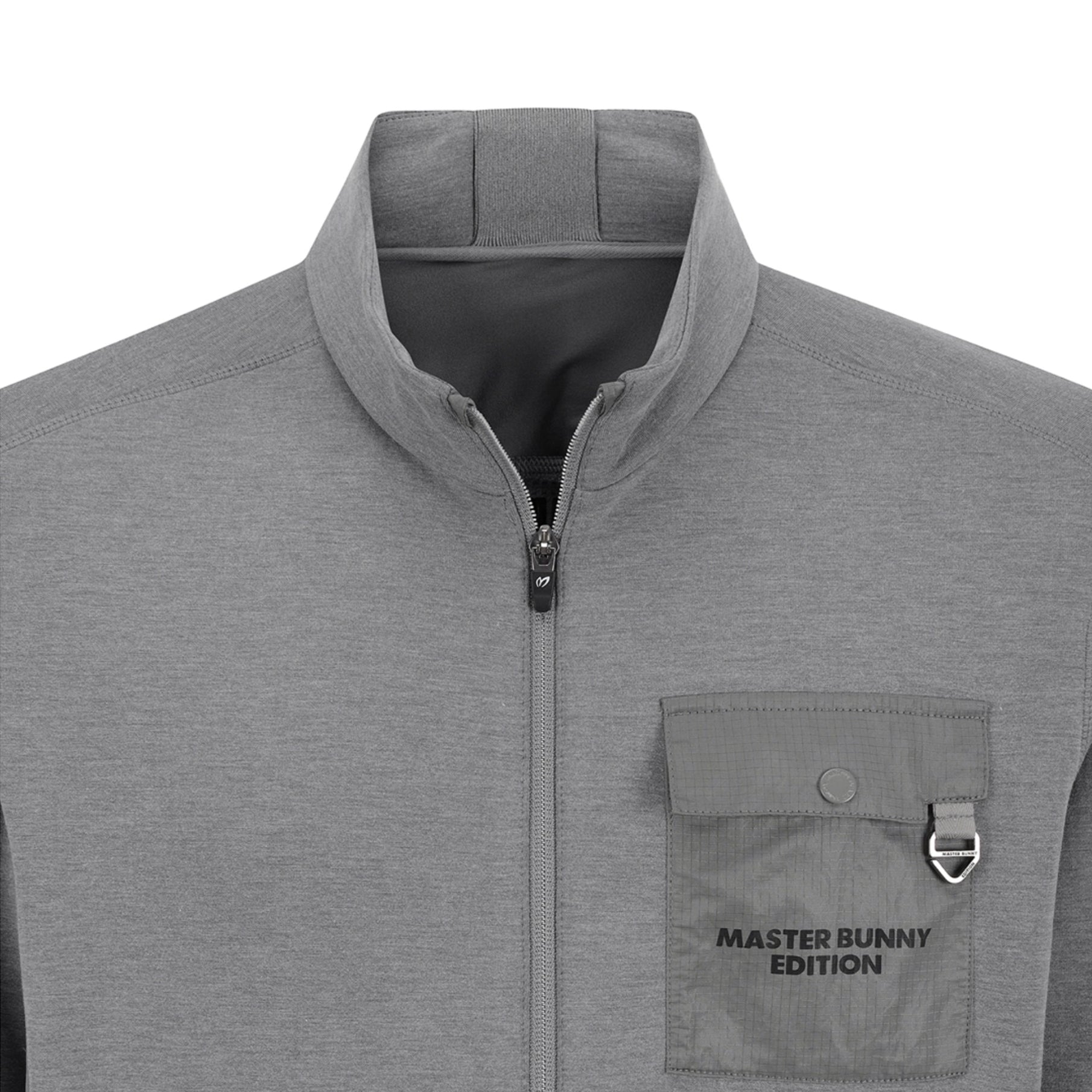 Master Bunny Edition Men's Zip Jumper - Grey - Erthe Golf