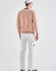 Lanvin Blanc Men's Sweatshirt - Light Pink