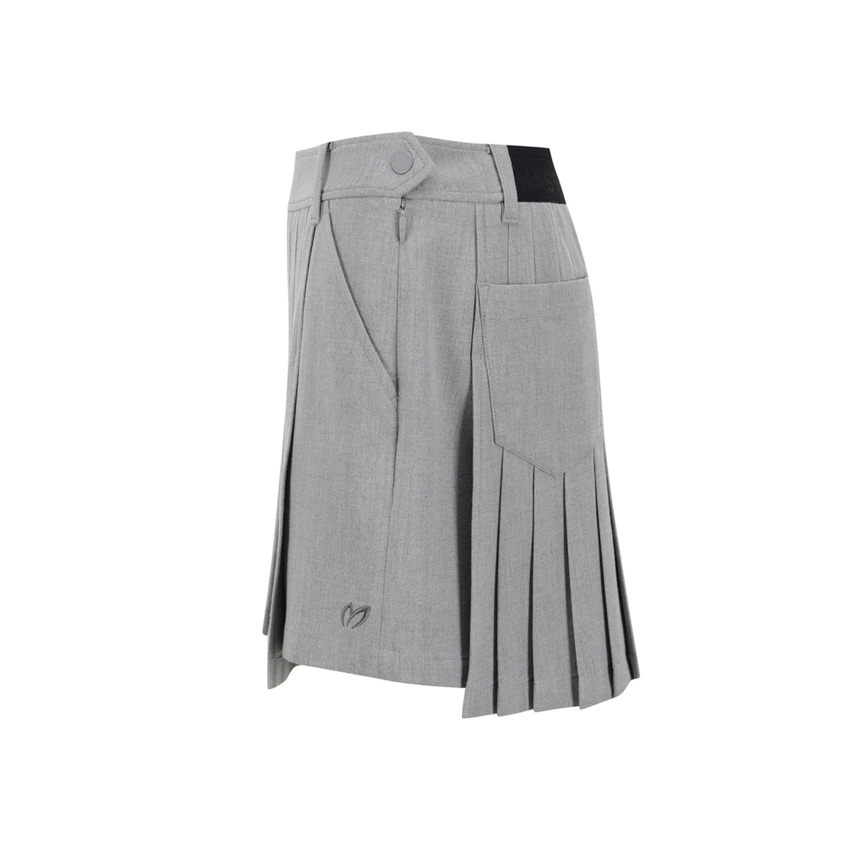 Master Bunny Edition Women's Pleated Skirt - Grey - Erthe Golf