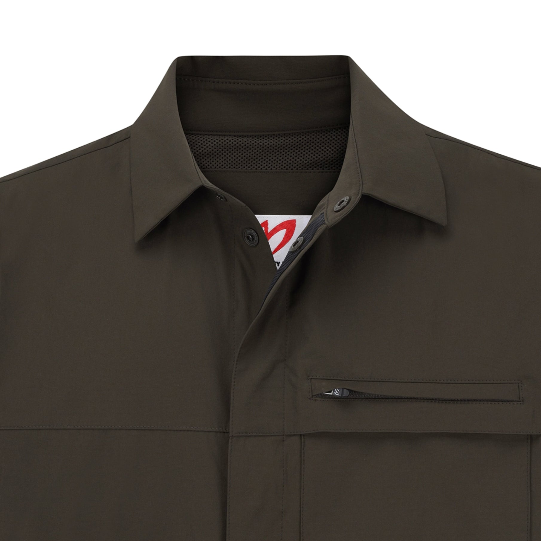 Master Bunny Editionn Men's Pocket Top - Brown - Erthe Golf