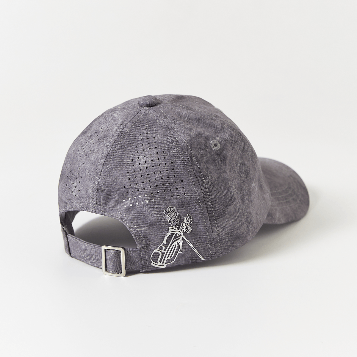 Keypote Grey Denim Dad Hat - Erthe Golf