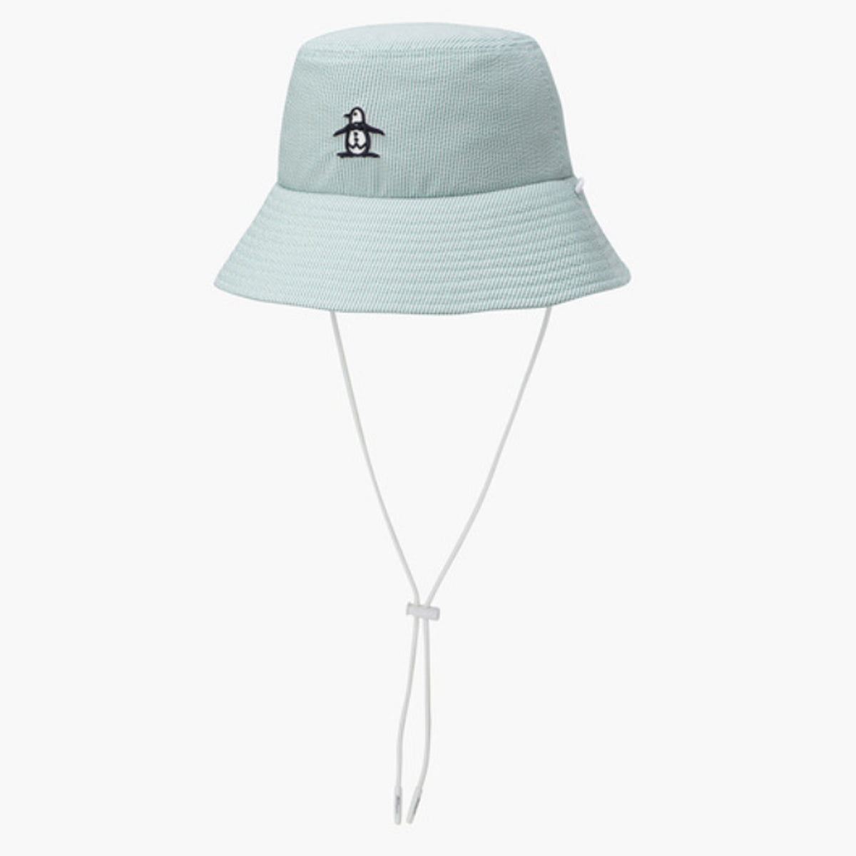 Munsingwear Women's Striped Seersucker Bucket Hat - Erthe Golf