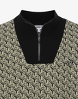 Master Bunny Edition Men's Zip Top-Oatmeal