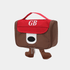 Bear Cart Hanger Pouch - Brown - Erthe Golf