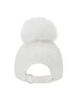 Master Bunny Edition Women's Fur Cap - White - Erthe Golf