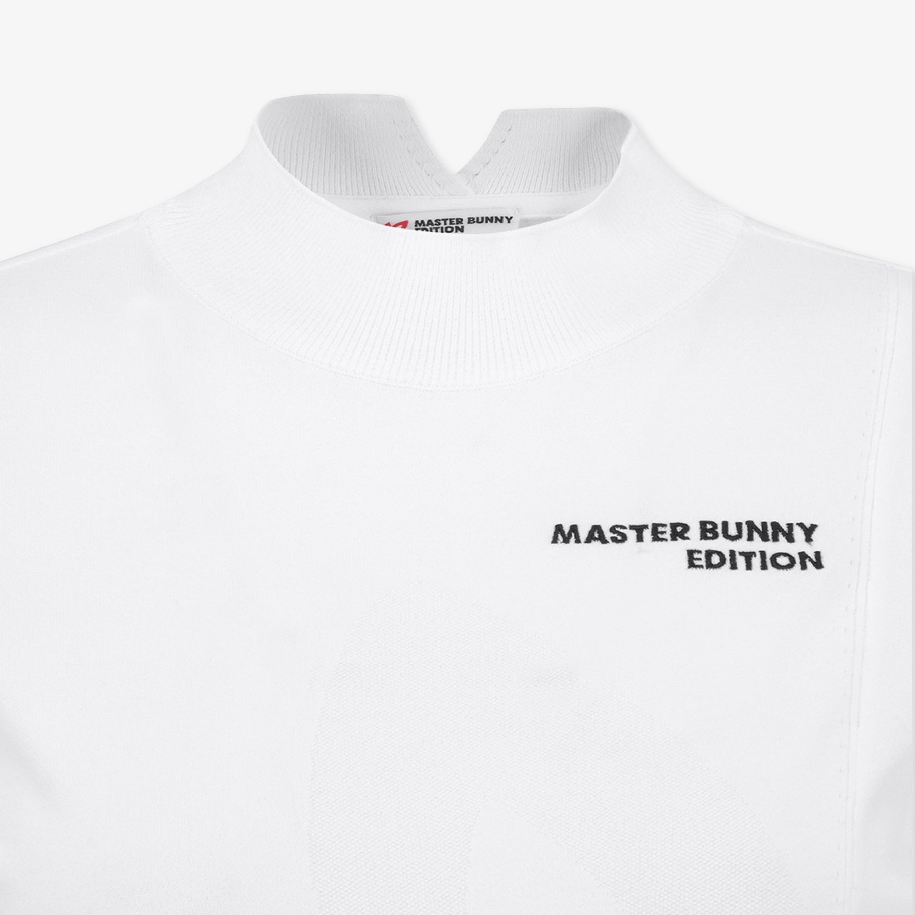 Master Bunny Edition Women's Knit Top - White - Erthe Golf
