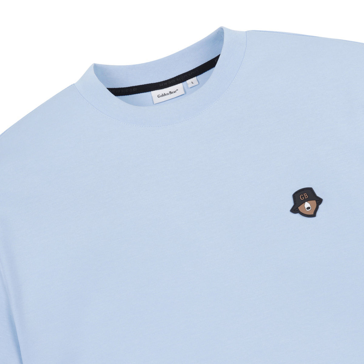 Golden Bear Unisex Essential Color T-shirt - Light Blue - Erthe Golf