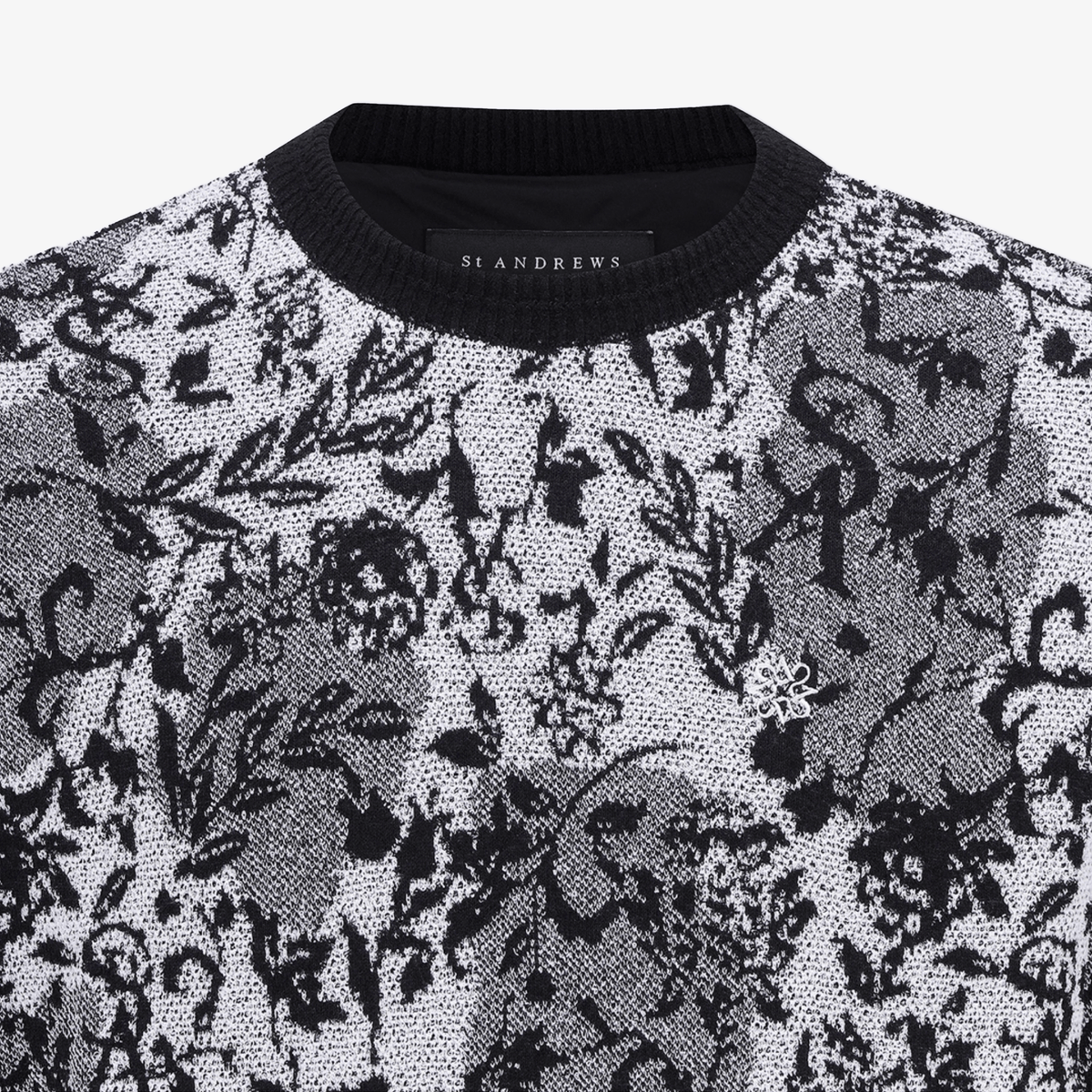 St. Andrews Men's Floral Sweater - Erthe Golf