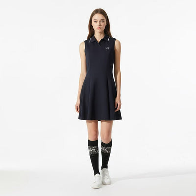 Keypote Women's Lace Calf Socks - Black - Erthe Golf