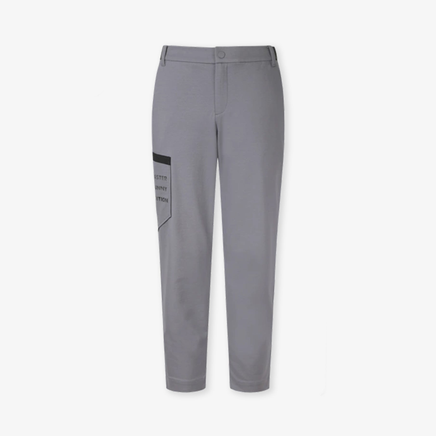 Master Bunny Edition Men's Roll Up Pocket Pants - Gray - Erthe Golf
