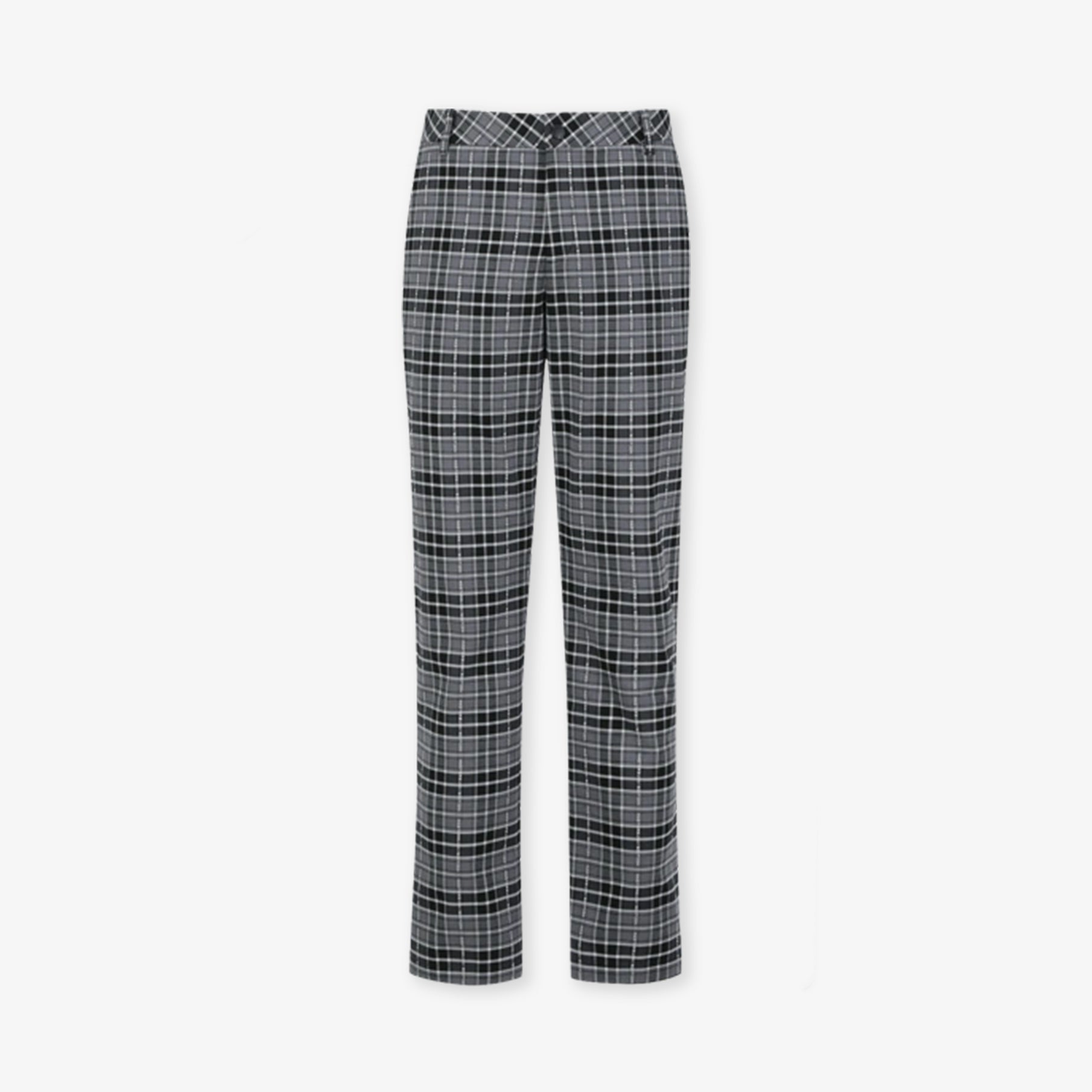 Master Bunny Edition Men's Check Pants - Black - Erthe Golf