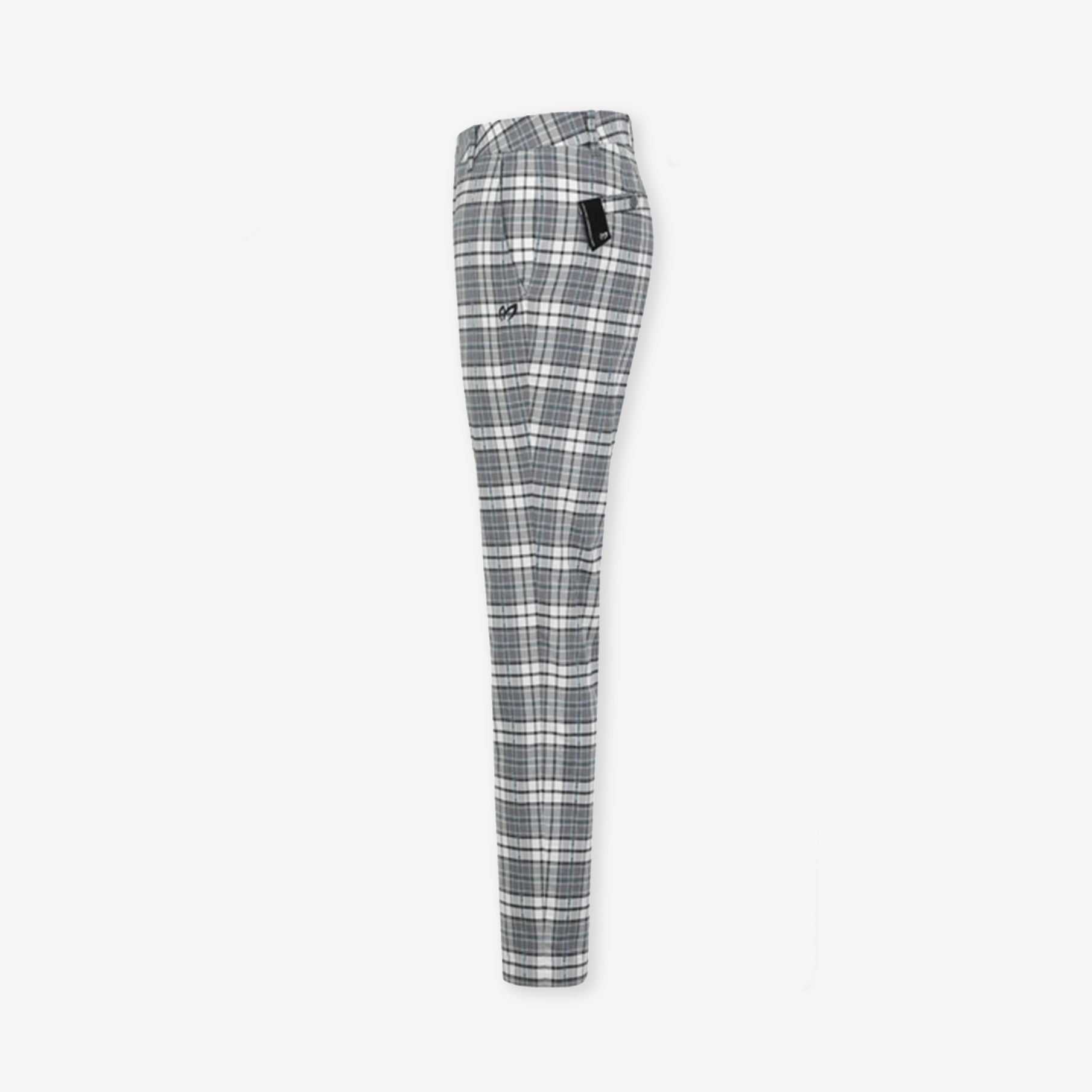 Master Bunny Edition Men's Check Pants - Gray - Erthe Golf