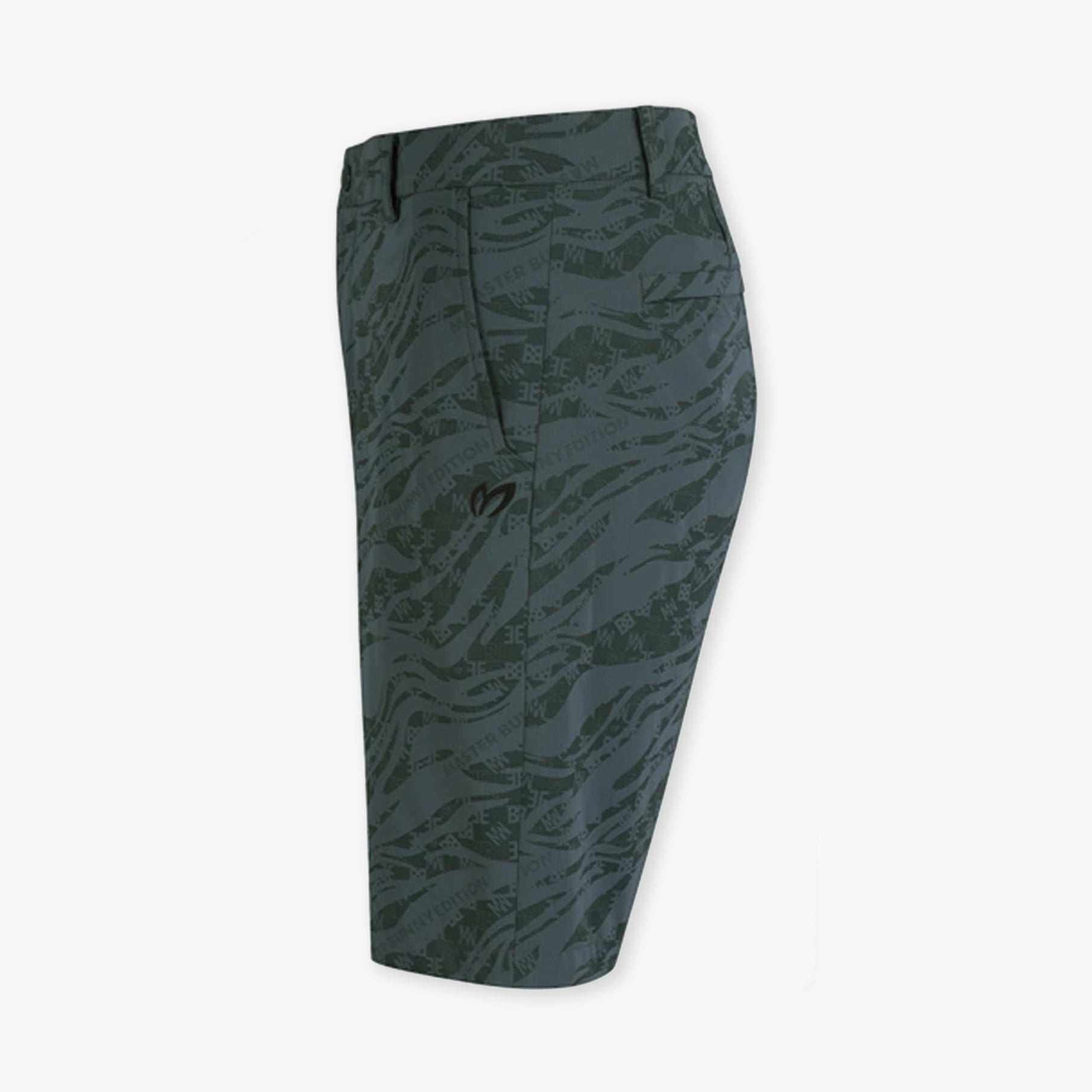 Master Bunny Edition Men&#39;s Zebra Shorts - Green - Erthe Golf