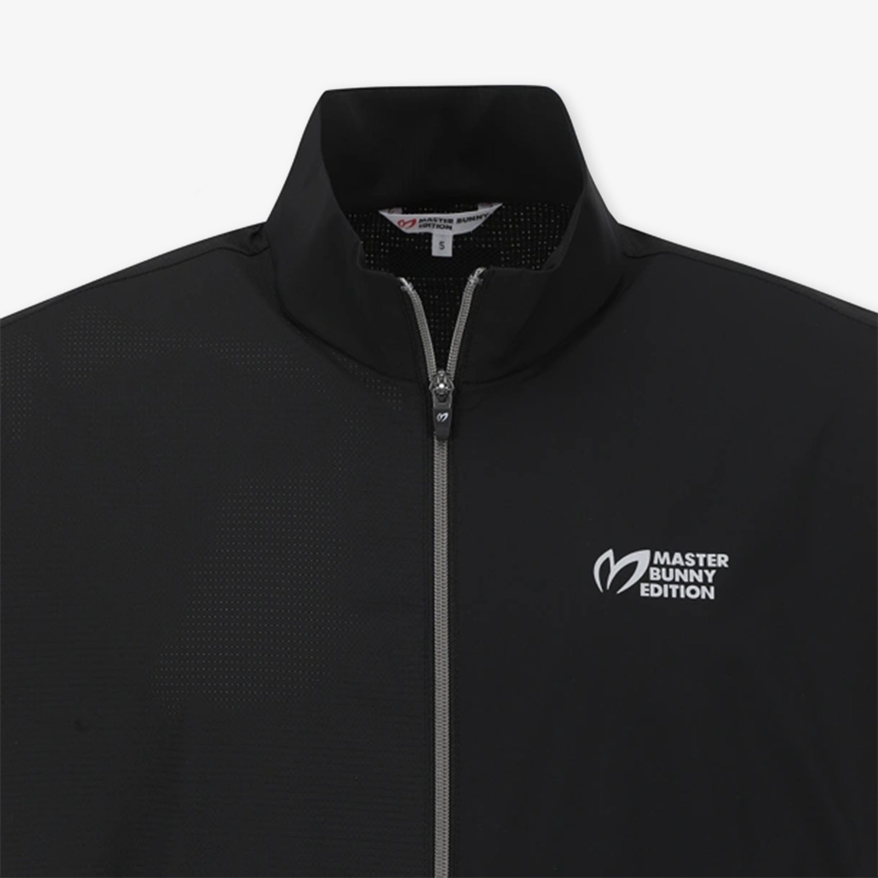 Master Bunny Edition Men's Zip Up Top - Black - Erthe Golf