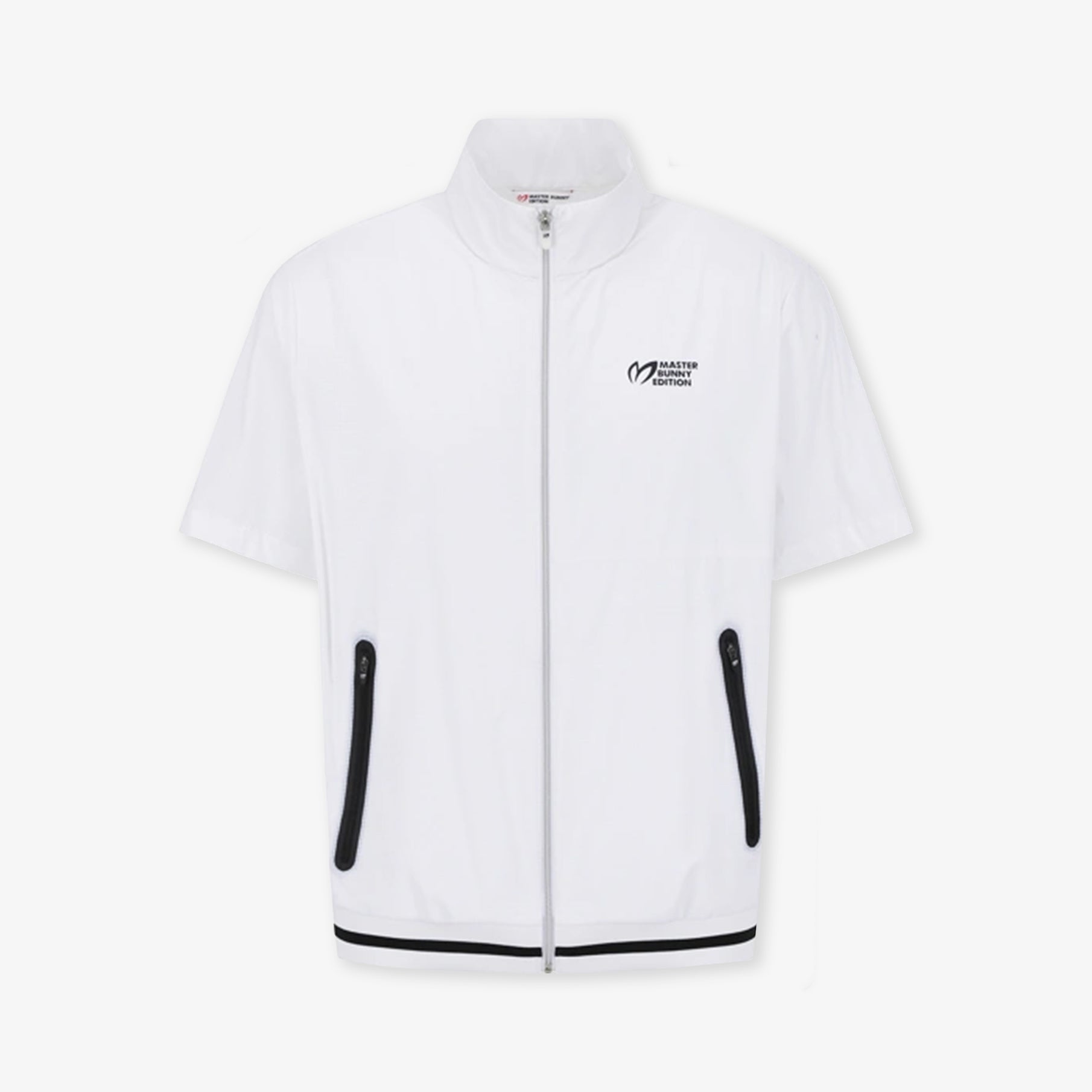 Master Bunny Edition Men&#39;s Zip Up Top - White - Erthe Golf