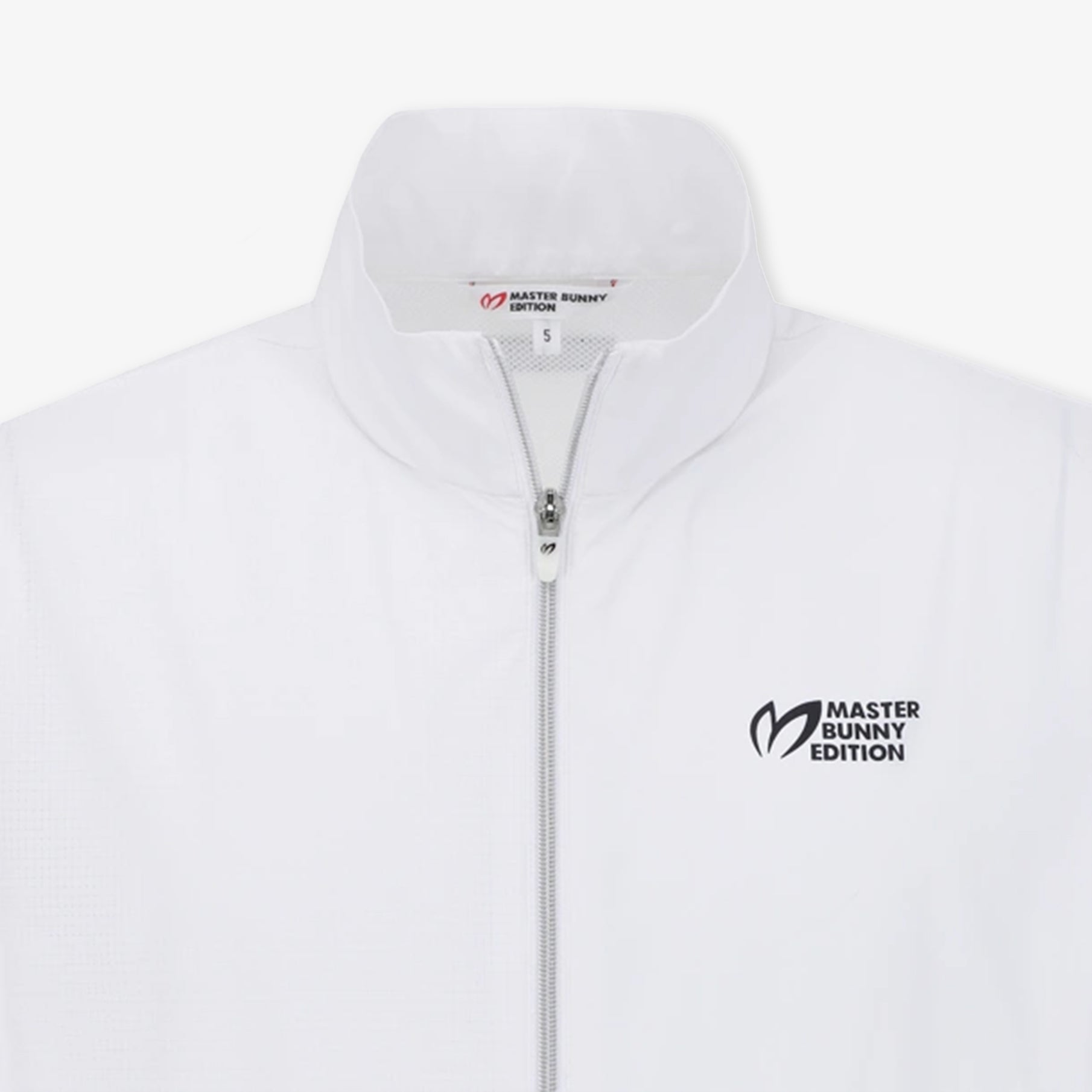 Master Bunny Edition Men's Zip Up Top - White - Erthe Golf