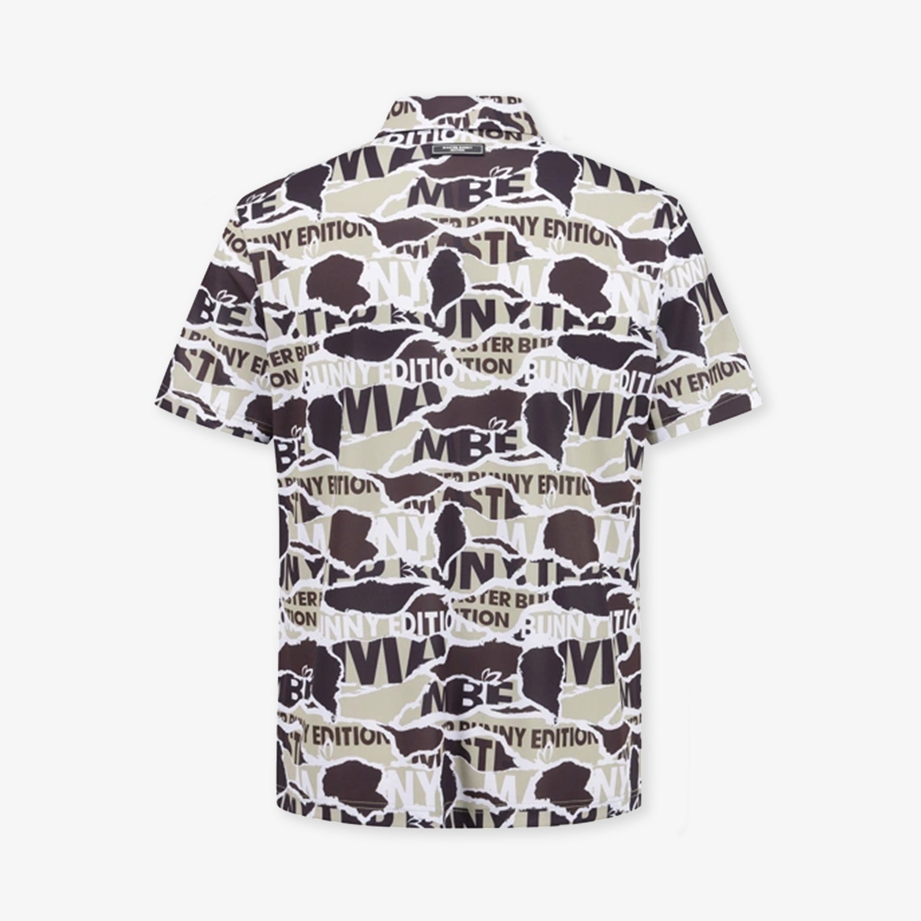 Master Bunny Edition Men&#39;s Collage Polo - Brown - Erthe Golf