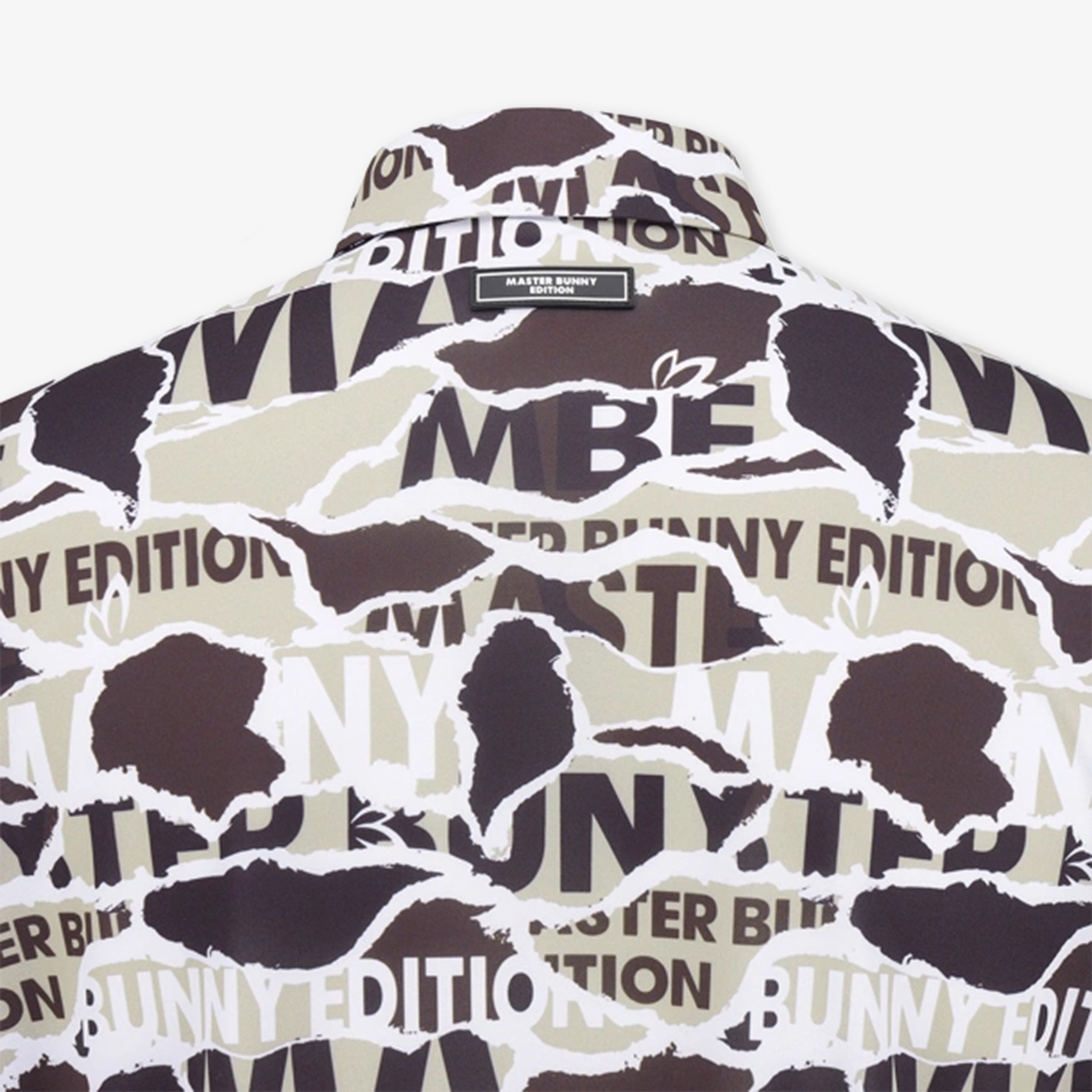 Master Bunny Edition Men&#39;s Collage Polo - Brown - Erthe Golf