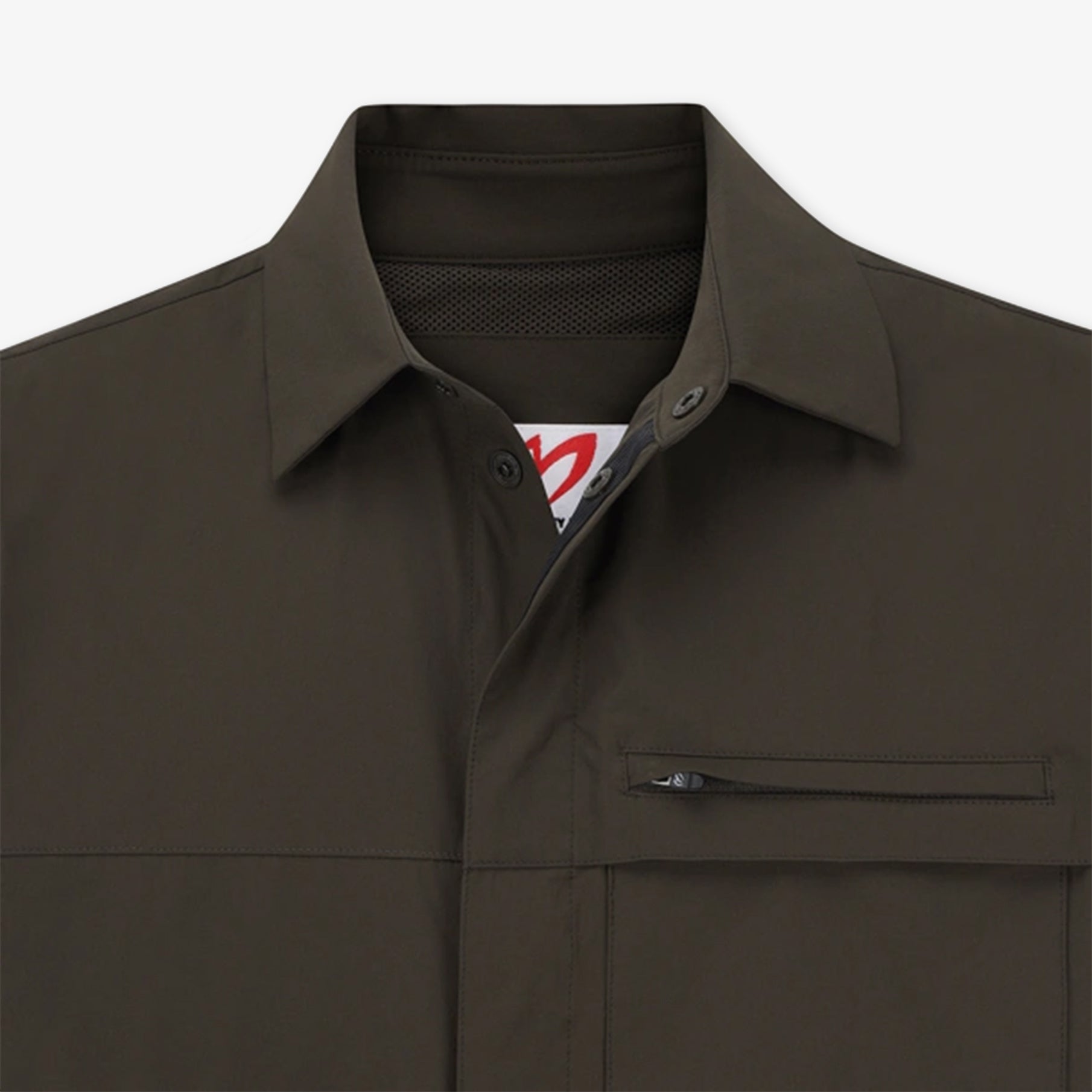 Master Bunny Edition Men's Pocket Shirt - Brown - Erthe Golf